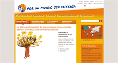 Desktop Screenshot of mundosinmiseria.org